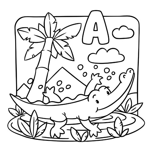 动物-字母