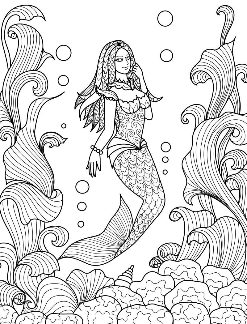 高级-美人鱼