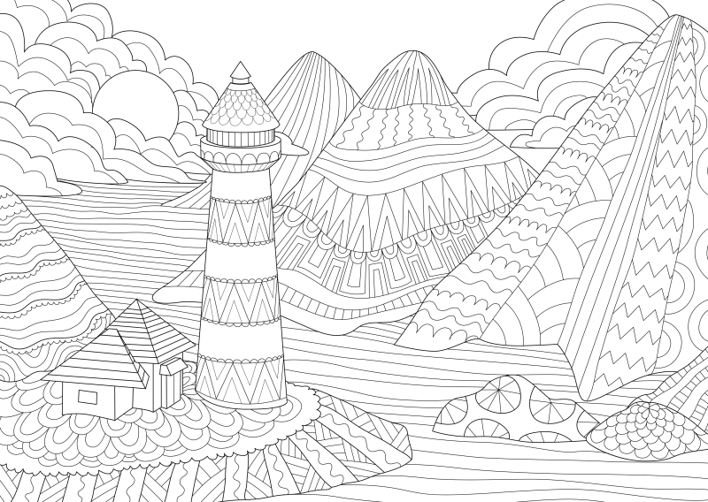抽象风景