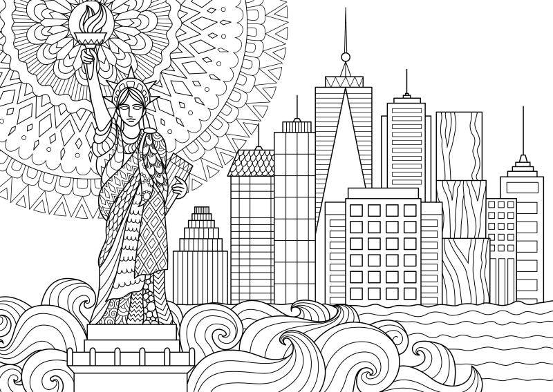 抽象风景