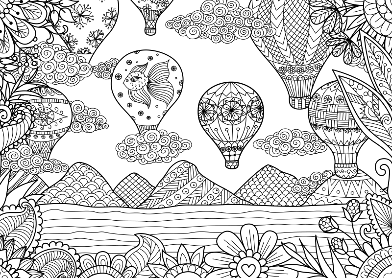 抽象风景