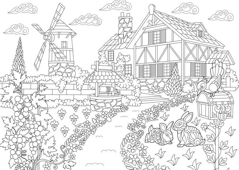 抽象风景