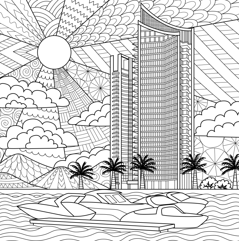 抽象风景