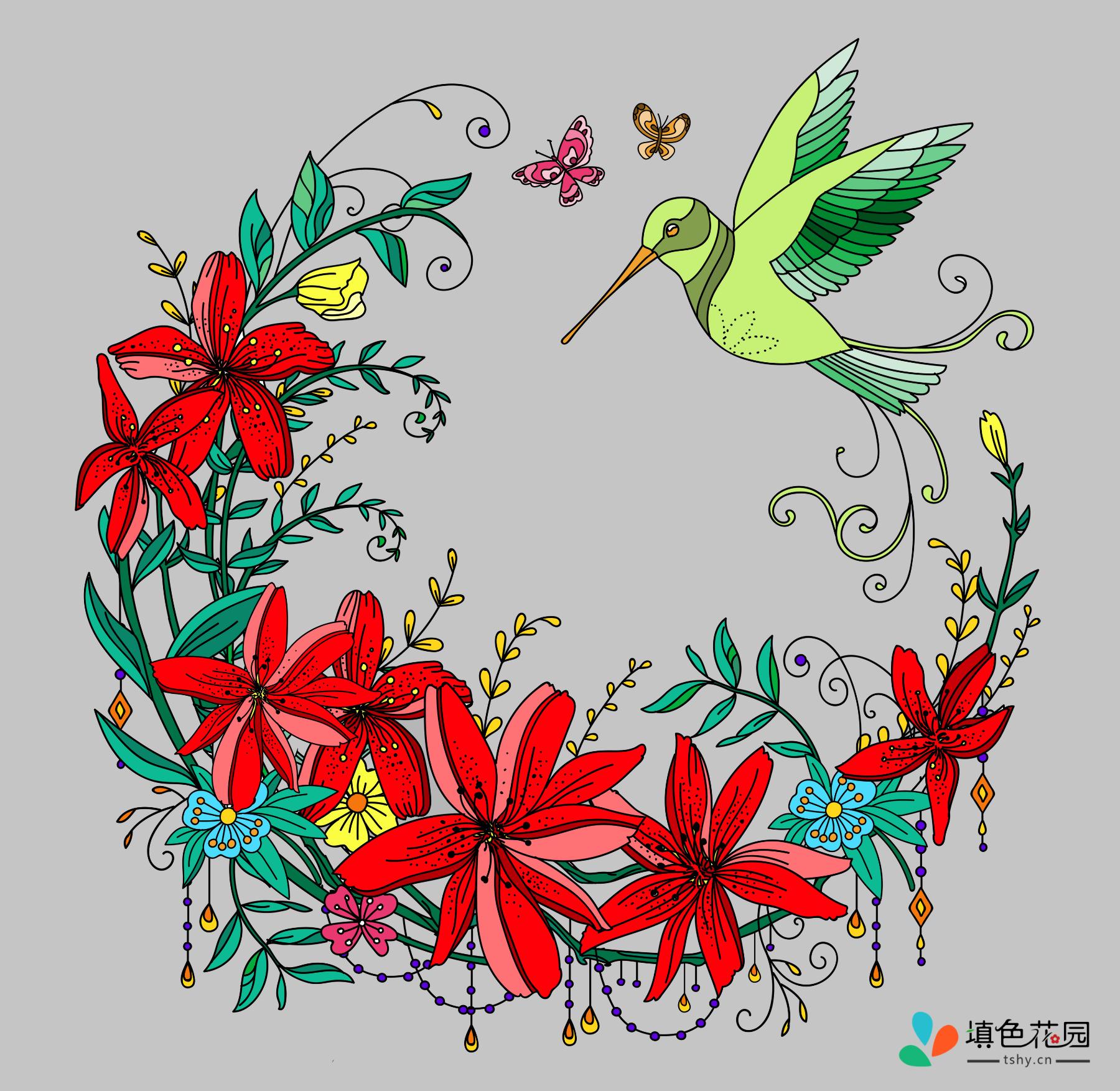 鸟语花香